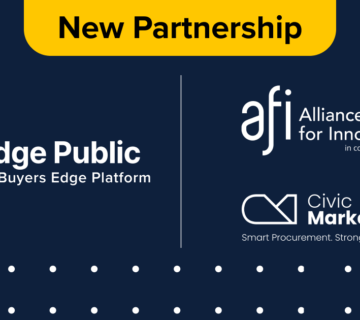 Edge Public Expands Public Procurement Access Through Landmark Partnership with Civic Marketplace and Alliance for Innovation